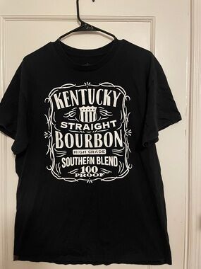 Kentucky Straight Bourbon Graphic Tee - Black